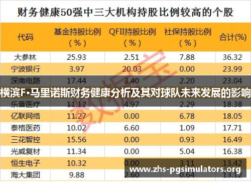 横滨F·马里诺斯财务健康分析及其对球队未来发展的影响