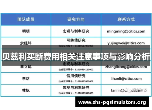 贝兹利买断费用相关注意事项与影响分析